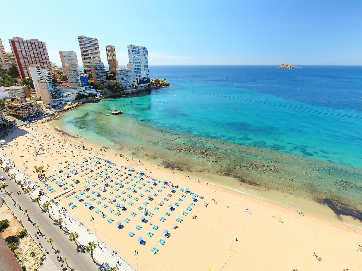 Apartment Torre Principado Levante 1st Line-3 Benidorm Exterior foto