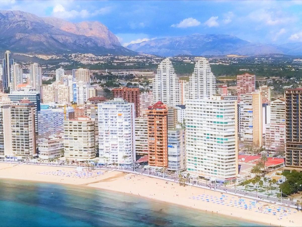 Apartment Torre Principado Levante 1st Line-3 Benidorm Exterior foto